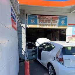 Business entrance next to 76 gas station Business entrance next to 76 gas station