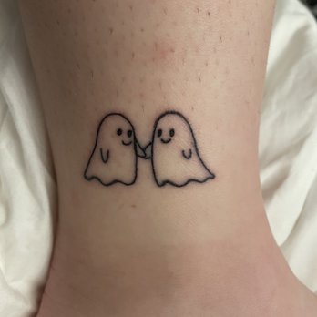 Art Ink Tattoo - Ghost tattoo line work - Tattoo Near Me - New York, New York