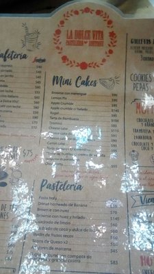 Menu photo 2 La Dolce Vita Escobar, C