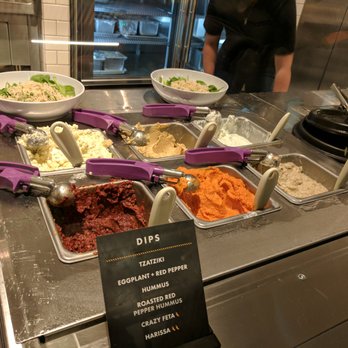 CAVA - my favorite dips are the hummus and harissa - Mediterranean Near Me - Irvine, California CAVA - my favorite dips are the hummus and harissa - Mediterranean Near Me - Irvine, California
