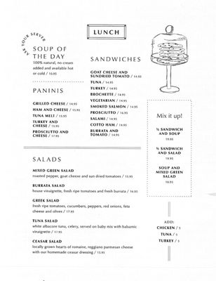Menu photo 2 Il Sogno Palm Desert, CA