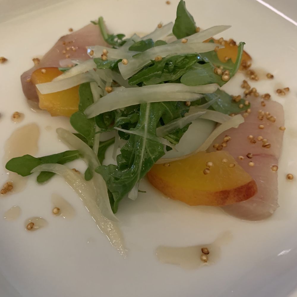Bacchus - A Bartolotta Restaurant - Citrus-Cured Japanese Hamachi - New American Near Me - Milwaukee, Wisconsin