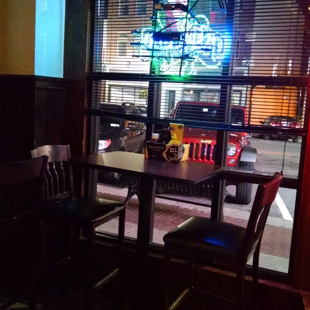 JP Dwyers Pub - Where we sat at first before moving (twas cold!) - New American Near Me - North Tonawanda, New York