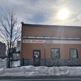 Exterior outside entrance of Sun Splash Jamaican Restaurant - Hartford, Connecticut Exterior outside entrance of Sun Splash Jamaican Restaurant - Hartford, Connecticut