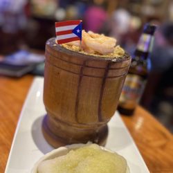LQ On Main - Shrimp mofongo