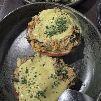 Esther's Kitchen - Crab and spinach egg Benedict - Italian Near Me - Las Vegas, Nevada Esther's Kitchen - Crab and spinach egg Benedict - Italian Near Me - Las Vegas, Nevada