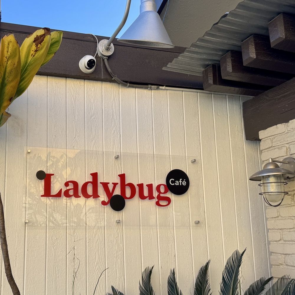 Ladybug Café - Outside sign - Japanese Near Me - Gardena, California Ladybug Café - Outside sign - Japanese Near Me - Gardena, California