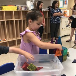 St Andrew Preschool - My daughter at this year's open house for Pre-K