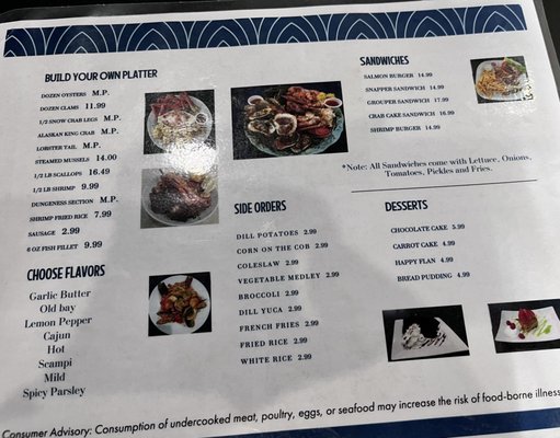 Menu photo 6 Happy Snapper Seafood Restaurant Orlando, FL