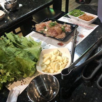 Gogi Time - BBQ chicken and Ssam plate - Korean Near Me - Oakland, California