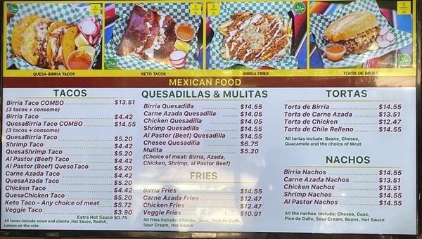 Menu photo 2 Habibi’s Birria  Hayward, CA