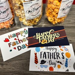 Mr. Popper's Kettle Korn & Gourmet Popcorn - Happy Fathers Day!  DADSRULE15 gets you 15% off in store or online at www.mrpopperskettlekorn.com