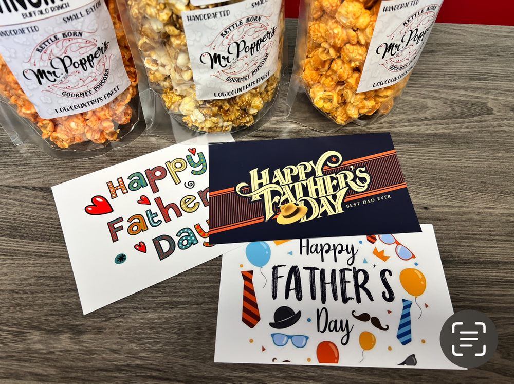 Mr. Popper's Kettle Korn & Gourmet Popcorn Logo
