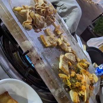 Han Joo Chik Naeng Myun & BBQ - The crystal grill is clutch! - Korean Near Me - Flushing, New York