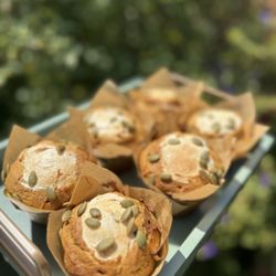 The Pie Mamas - Pumpkin Cream Cheese Muffins