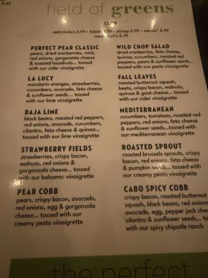 Menu photo 4 Perfect Pear Bistro Tempe, AZ
