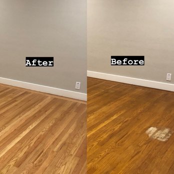 Hernandez Hardwood Floor - before and after - Flooring Near Me - Oakland, California
