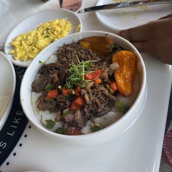 Brunch & Sip - Short ribs and grits - Coffee & Tea Near Me - Phoenix, Arizona