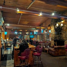 inside bar area