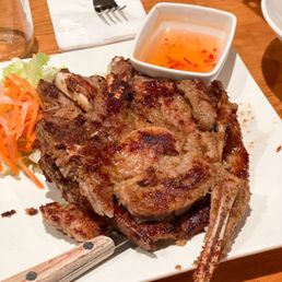 Vietnamese Lemongrass Grilled Pork Chop