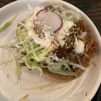 Camacho Garage - Tinga Tostada - Mexican Near Me - New Haven, Connecticut