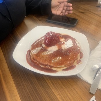 The Buttered Biscuit - Springdale - Strawberry & Cheesecake pancakes - Breakfast & Brunch Near Me - Springdale, Arkansas The Buttered Biscuit - Springdale - Strawberry & Cheesecake pancakes - Breakfast & Brunch Near Me - Springdale, Arkansas