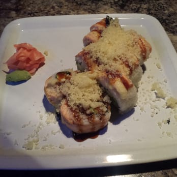 Wasabi - Salmon baked roll - Sushi Bars Near Me - San Antonio, Texas Wasabi - Salmon baked roll - Sushi Bars Near Me - San Antonio, Texas