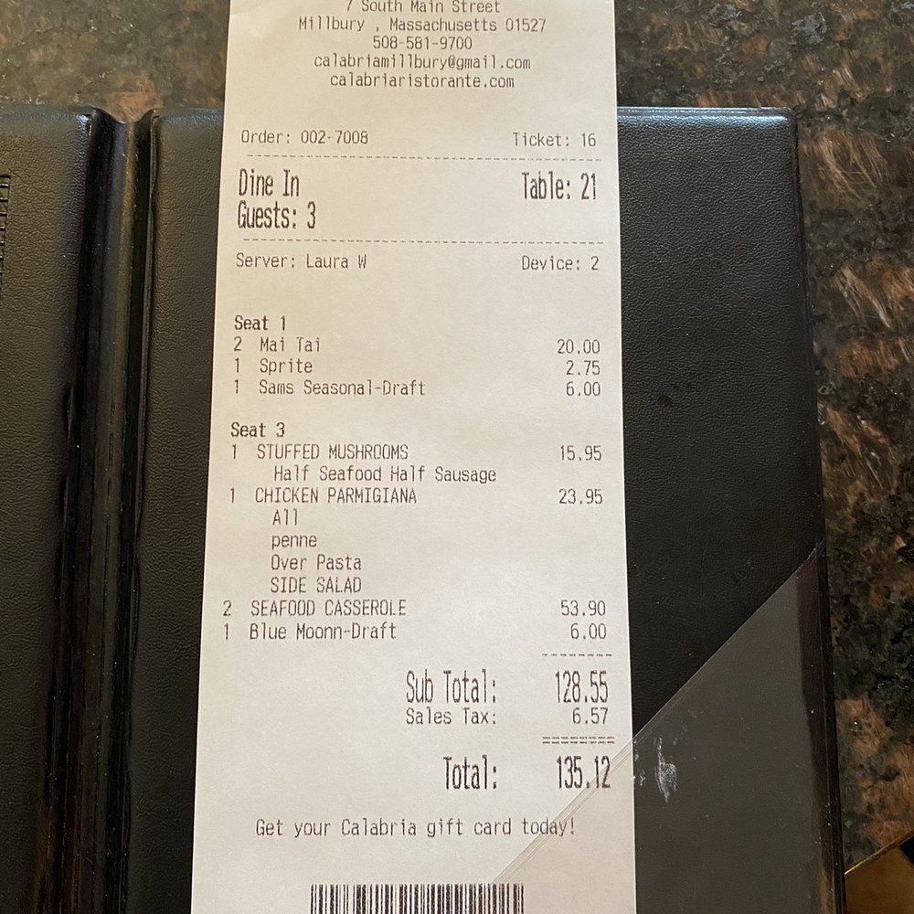 Our check Our check