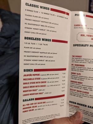 Menu photo 3 Mountain Mike's Pizza Daly City, CA
