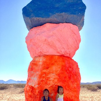 Seven Magic Mountains - Public Art Near Me - Las Vegas, Nevada Seven Magic Mountains - Public Art Near Me - Las Vegas, Nevada