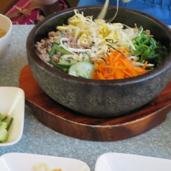 Diaspora - Dolsot bibim bahp, $10.95 - Korean Near Me - Columbus, Ohio