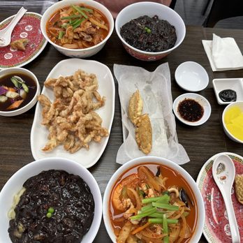 Jin Jja Roo - Two combos split for two persons - Korean Near Me - Gardena, California