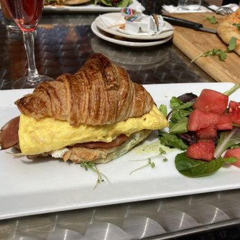 Bizou - Croissant breakfast sandwich - Breakfast & Brunch Near Me - Charlottesville, Virginia Bizou - Croissant breakfast sandwich - Breakfast & Brunch Near Me - Charlottesville, Virginia