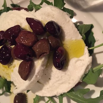 La Perla - Fresh buffalo mozzarella appetizer, topped with olive oil and olives. - Italian Near Me - Amsterdam, New Hampshire La Perla - Fresh buffalo mozzarella appetizer, topped with olive oil and olives. - Italian Near Me - Amsterdam, New Hampshire