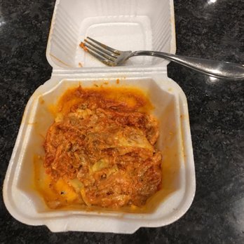 Bruno's - Honestly too much cheese if that's possible. Just gross. Salad was good - Fast Food Near Me - Cedar City, Utah