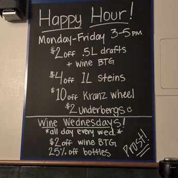 Bock South Park - Happy Hour menu as of 5/25/2025 - Beer Bar Near Me - San Diego, California Bock South Park - Happy Hour menu as of 5/25/2025 - Beer Bar Near Me - San Diego, California