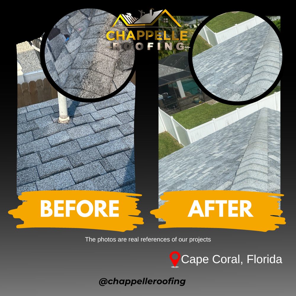 Slide of Chappelle Roofing