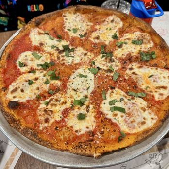 Cheshire Pizza & Ale - "Margherita Pizza" (red, fresh mozzarella, fresh basil, grated pecorino romano) - Pizza Near Me - Cheshire, Connecticut Cheshire Pizza & Ale - "Margherita Pizza" (red, fresh mozzarella, fresh basil, grated pecorino romano) - Pizza Near Me - Cheshire, Connecticut