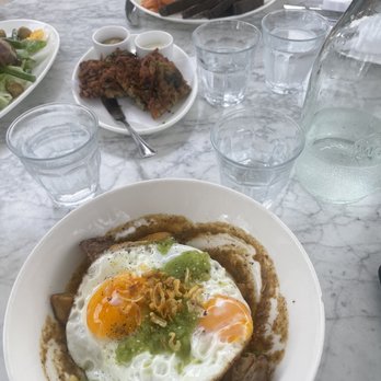 Launderette - Brunch Pork Shoulder Hash Specialty - New American Near Me - Austin, Texas