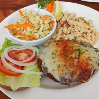 Brigit & Bernard's Garden Cafe - Crab cake sandwich - American Near Me - Kahului, Hawaii Brigit & Bernard's Garden Cafe - Crab cake sandwich - American Near Me - Kahului, Hawaii