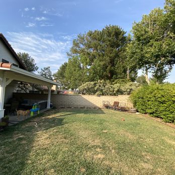 Strong Construction - A different angle of the patio cover with a nice finish at the top! - General Contractors Near Me Strong Construction - A different angle of the patio cover with a nice finish at the top! - General Contractors Near Me
