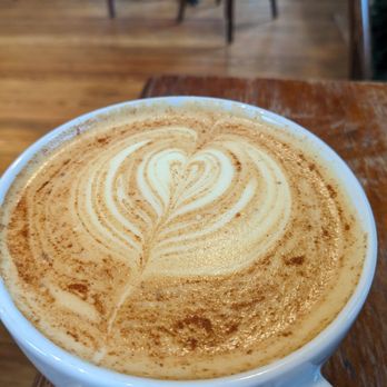 Frothy Monkey - Golden Monkey latte - Coffee & Tea Near Me - Franklin, Tennessee