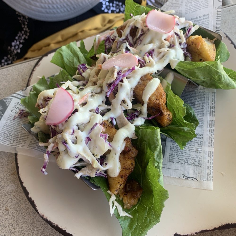 Ocean Breeze - Fish tacos wrapped in lettuce - Mediterranean Near Me - Carolina, Puerto Rico Ocean Breeze - Fish tacos wrapped in lettuce - Mediterranean Near Me - Carolina, Puerto Rico
