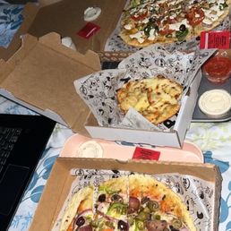 Veggie pizzas Veggie pizzas
