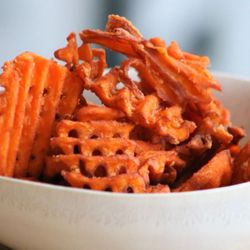 Burgerfied - Sweet potato waffle chips
