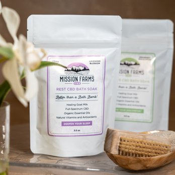 PlantHaus Boutique - Mission Farms : Rest + Relieve : CBD Infused + Organic Goatmilk Bath Soaks - Vitamins & Supplements Near Me - Miami, Florida PlantHaus Boutique - Mission Farms : Rest + Relieve : CBD Infused + Organic Goatmilk Bath Soaks - Vitamins & Supplements Near Me - Miami, Florida