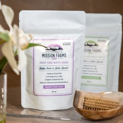 PlantHaus Boutique - Mission Farms : Rest + Relieve : CBD Infused + Organic Goatmilk Bath Soaks