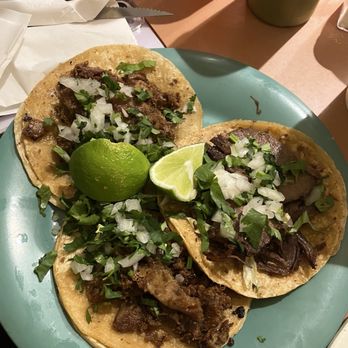 Taqueria Tayahua - Two Tripas and one Lengua Taco - Mexican Near Me - Chicago, Illinois Taqueria Tayahua - Two Tripas and one Lengua Taco - Mexican Near Me - Chicago, Illinois