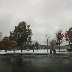 Lake McCarron Park - Parking lot view