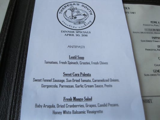 Menu photo 4 Theresa's South Bay Head, NJ Menu photo 4 Theresa's South Bay Head, NJ